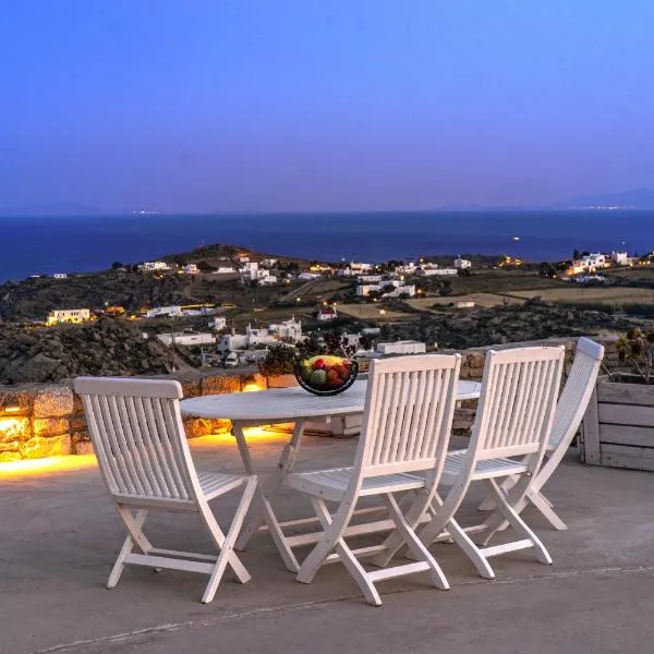 Oniropetra Apartments Mykonos，位于Plintri的酒店