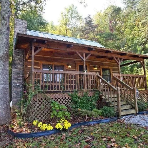 Peaceful Tellico View Home with Private Hot Tub，位于Tellico Plains的酒店