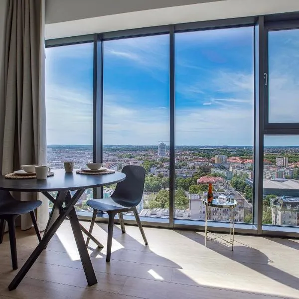 HANZA TOWER Szczecin，位于什切青的酒店