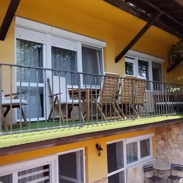 Levendula apartmanház，位于豪伊杜索博斯洛的酒店