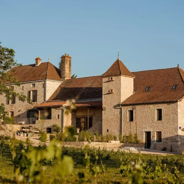 Clos des Dames de Lancharre - La Maison Des Vignes，位于Saint-Gengoux-le-National的酒店