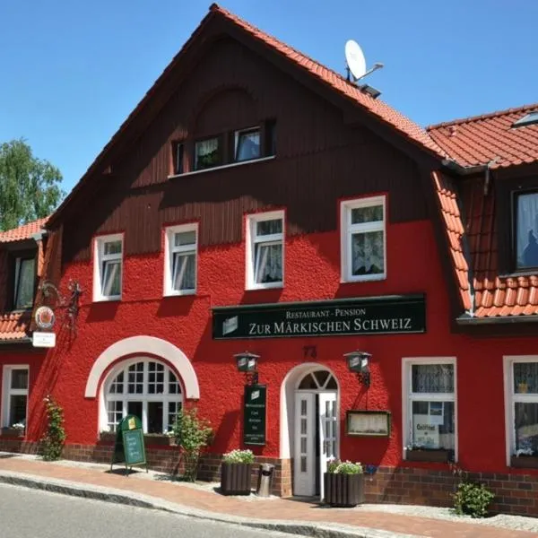 马克思赫瑞士餐厅&酒店，位于Haselberg的酒店
