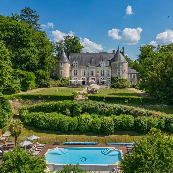 普莱城堡酒店，位于Lussault-sur-Loire的酒店