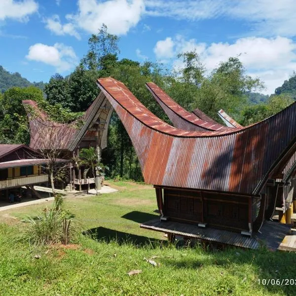 Tongkonan Layuk Kalembang Homestay，位于兰特包的酒店