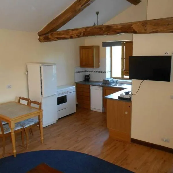 Millstone Gite 2, two bed apartment + shared pool，位于Chassenon的酒店