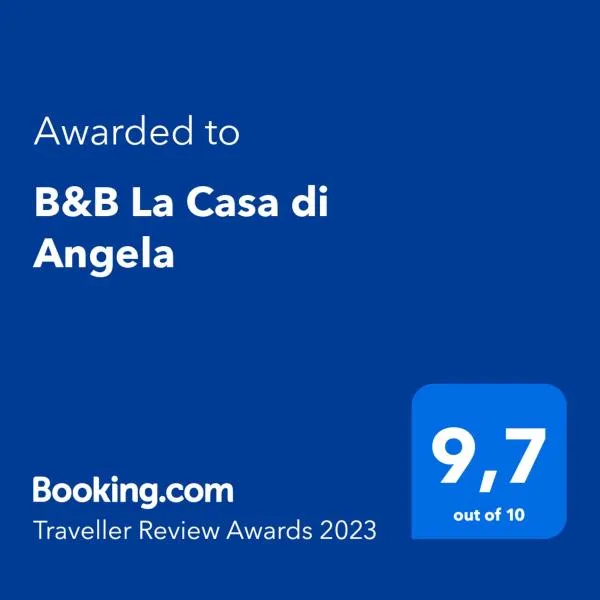 B&B La Casa di Angela，位于卡萨格的酒店