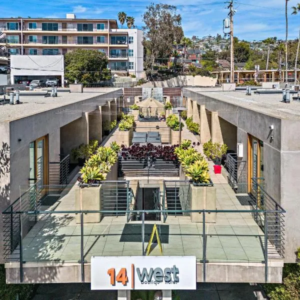 14 West Boutique Hotel，位于拉古纳海滩的酒店