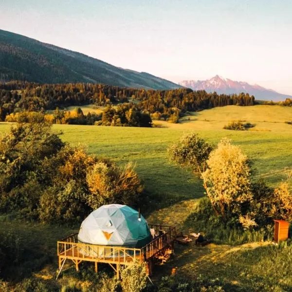 GLAMPING SLOVENSKO，位于Konská的酒店