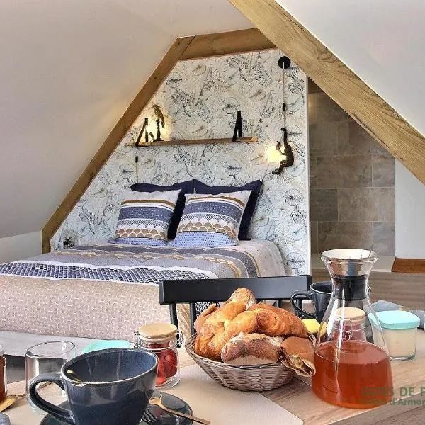 Chambre de kergomar，位于Ploumilliau的酒店