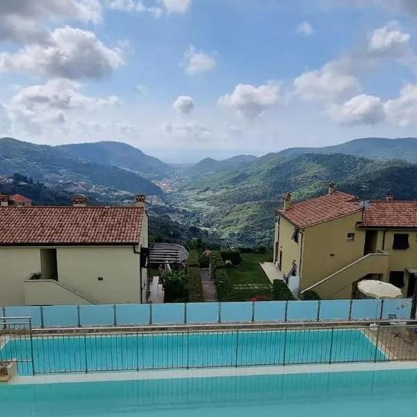 Appartamento incantevole con uso piscina e spa，位于Magliolo的酒店