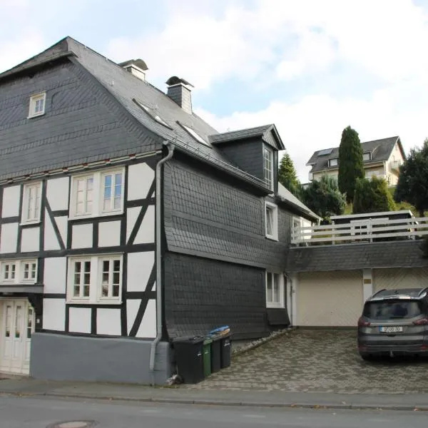 Ferienhaus Winterberg für 12 Personen Sauna Garten Garage Hund，位于温特贝格的酒店