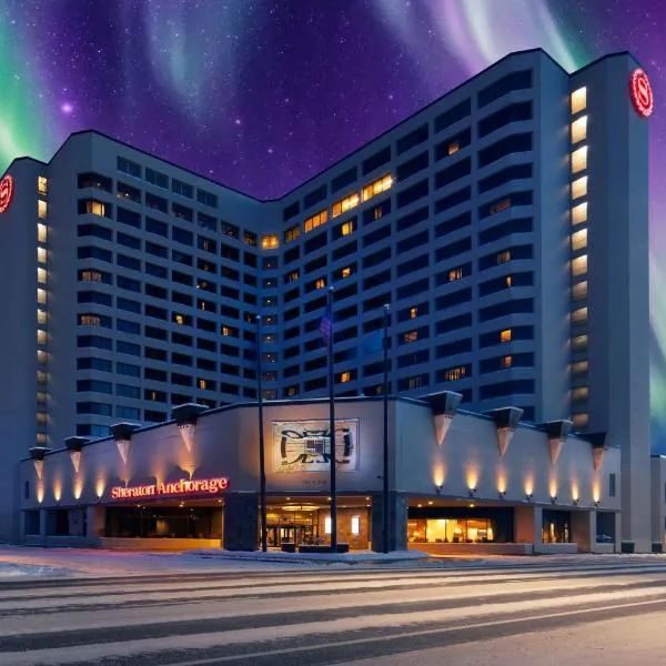 Sheraton Anchorage Hotel,位于安克雷奇的酒店
