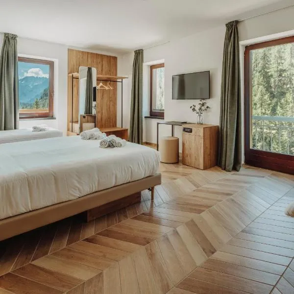 B&B Hotel Passo Tre Croci Cortina，位于科尔蒂纳丹佩佐的酒店