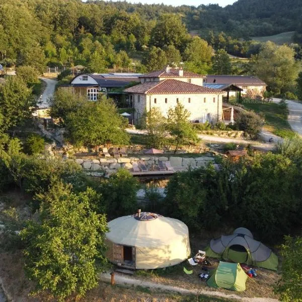 Agriturismo Biologico Autosufficienza，位于巴迪亚普拉塔基利亚的酒店