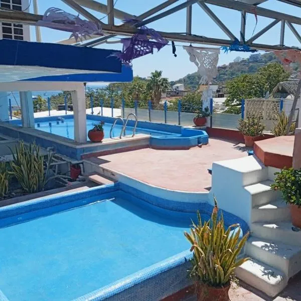 科罗娜紫花酒店，位于锡瓦塔塔内霍的酒店