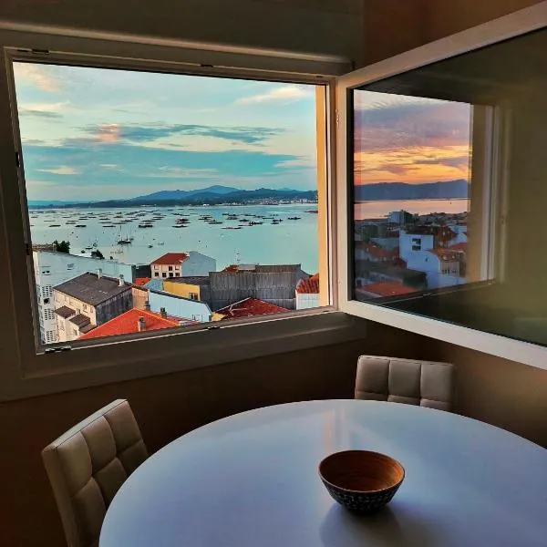 ATICO DUPLEX Mirador Ria de Arousa，位于格罗韦的酒店