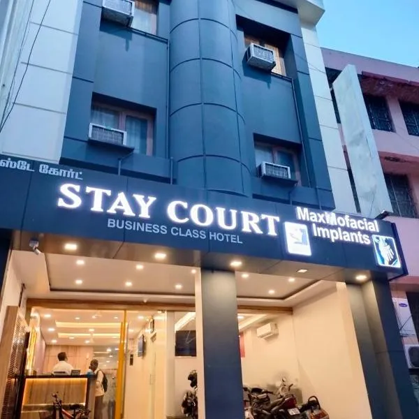 Stay Court - Business Class Hotel - Near Central Railway Station，位于钦奈的酒店