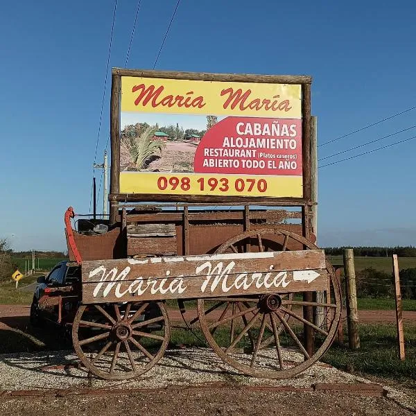 Cabañas Maria Maria Conchillas，位于Conchillas的酒店