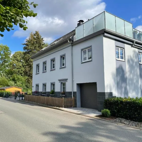 Ferienhaus Villa Adelsberg mit Dachterrasse in Zentraler Lage für bis zu 10 Personen，位于Jahnsdorf的酒店