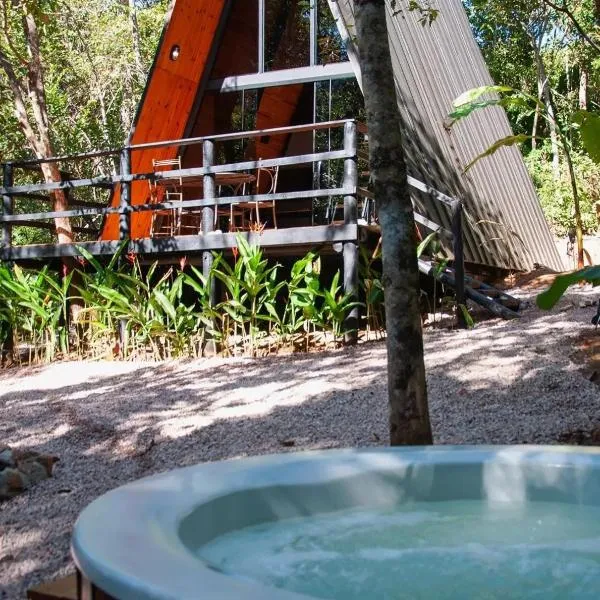 Sítio Aroeira Cabanas，位于圣若热岛的酒店