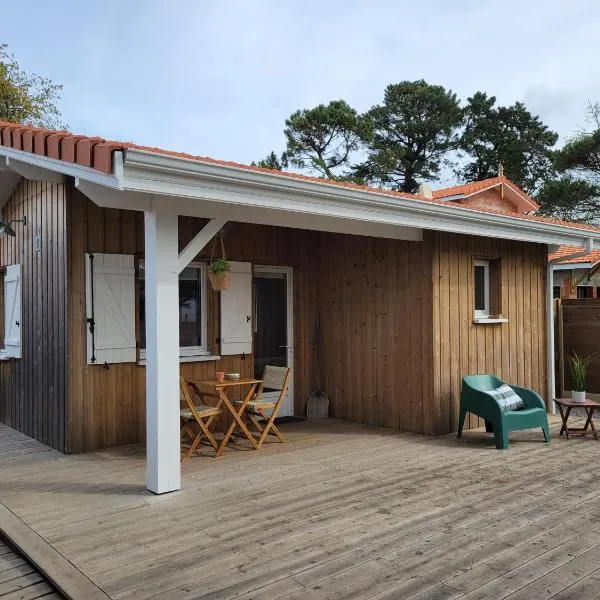 La Cabane de l'Estran au bord de mer，位于朗通的酒店