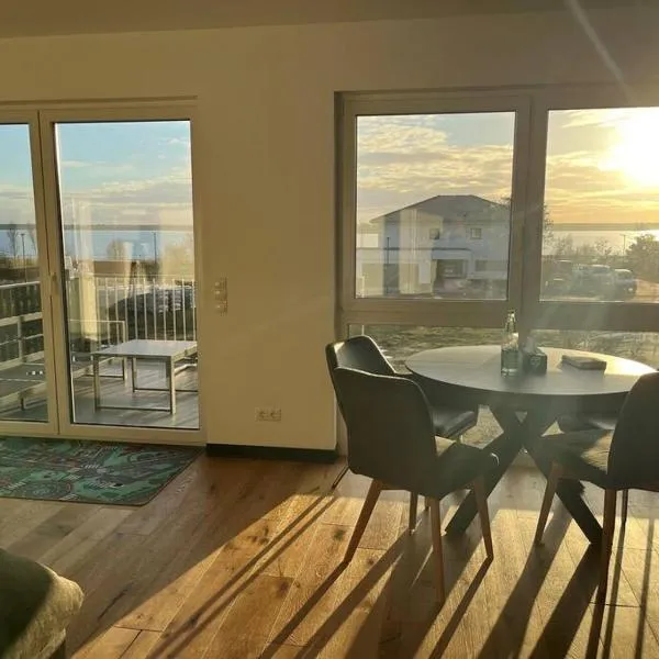 Ferienwohnung am Goitzschesee，位于Pouch的酒店