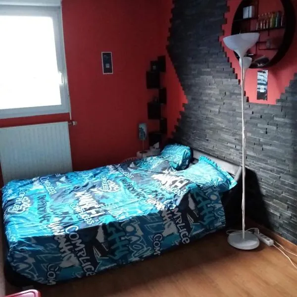 Chambre dans appartement Saint Martin d'Hères près du Campus, UGA et Neyrpic，位于Rhut的酒店