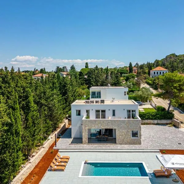 Villa Molaris ZadarVillas，位于索林的酒店