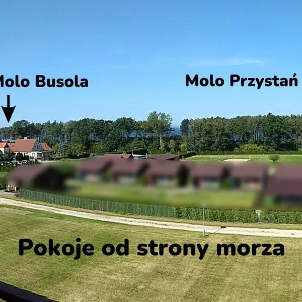 Klif pokoje gościnne w centrum blisko morza，位于尤斯托尼莫斯基的酒店