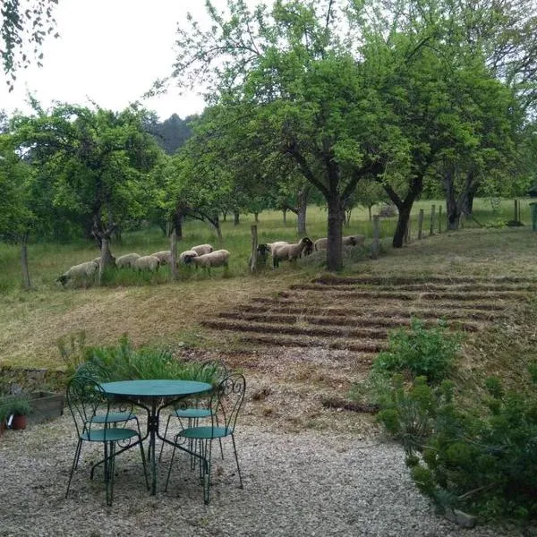 Ecogîte La Charmette avec terrasse et jardin，位于茹万维勒的酒店