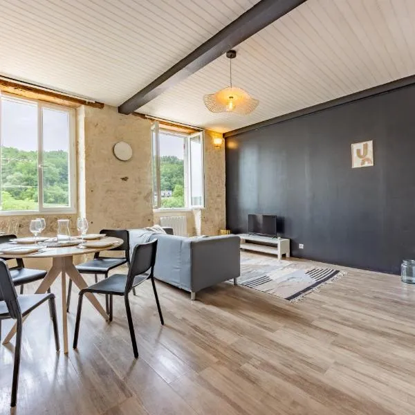 L'élégant T3 coeur du village parking facile，位于Montaigu-de-Quercy的酒店