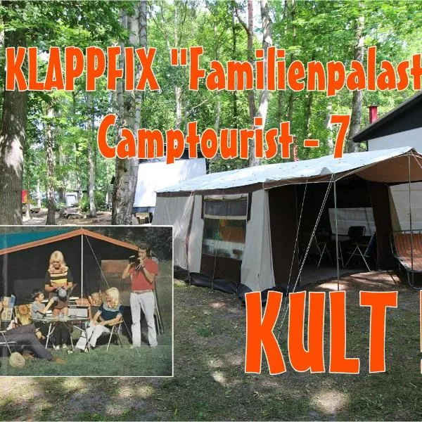 DDR Klappfix "FAMILIENPALAST" direkt am Strand，位于德兰斯克的酒店