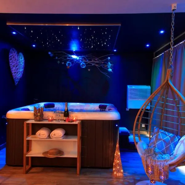 Sweety Loft Suites romantique avec jacuzzi，位于Friville-Escarbotin的酒店