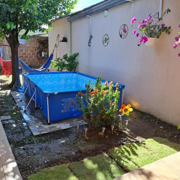 Casa de descanso con piscina, en venadillo，位于Alvarado的酒店