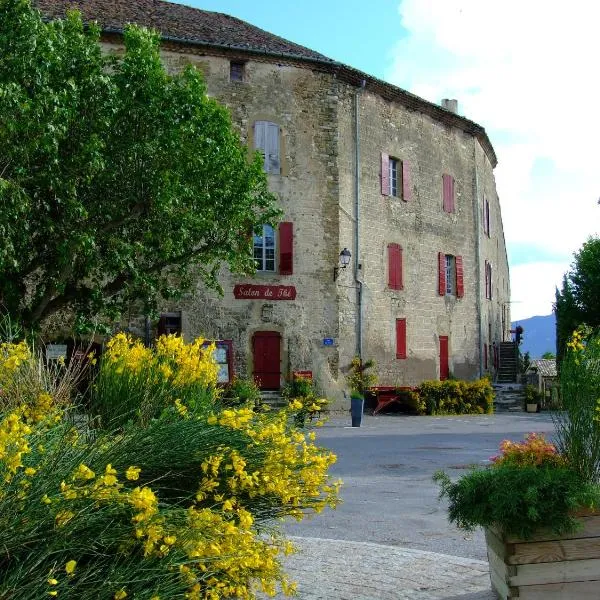 Château de Rosans，位于Lemps的酒店