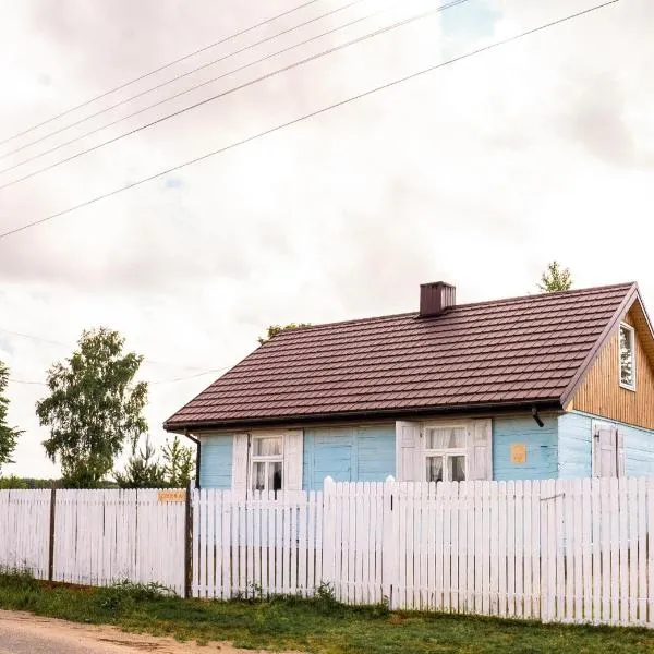 Siedlisko Niezapominajka - domek z basenem i balią，位于马佐夫舍地区奥斯特鲁夫的酒店