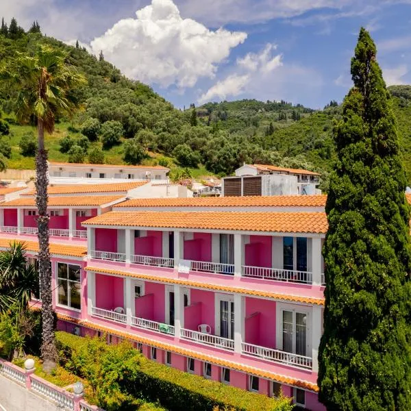 粉红宫海滩度假酒店，位于阿齐欧斯·贡多斯的酒店