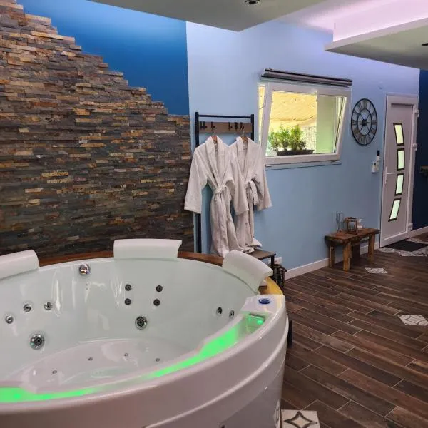 Gite avec Spa " La tropicale "，位于Rumilly的酒店