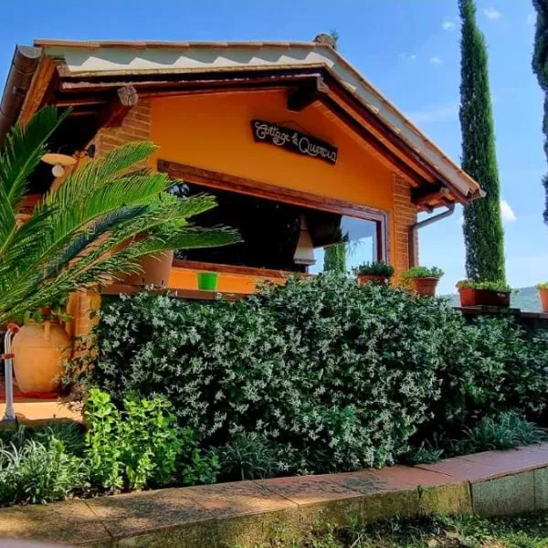 Cottage La Quercia，位于Civitella Marittima的酒店