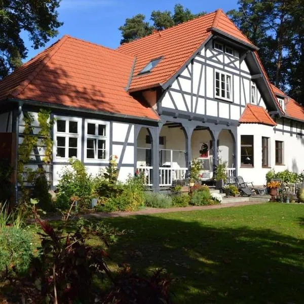 Große Ferienwohnung im Landhaus Labes (Stechlinsee)，位于新格洛布索的酒店