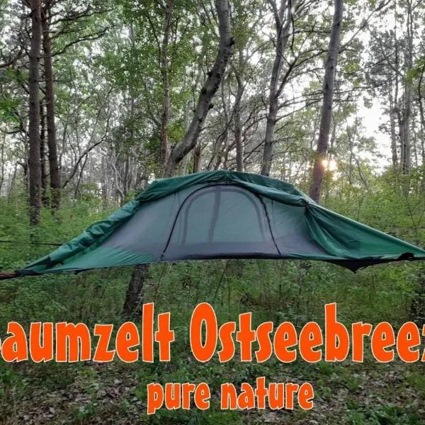 Baumzeltdorf OSTSEEBREEZE direkt am Strand，位于Kreptitz的酒店