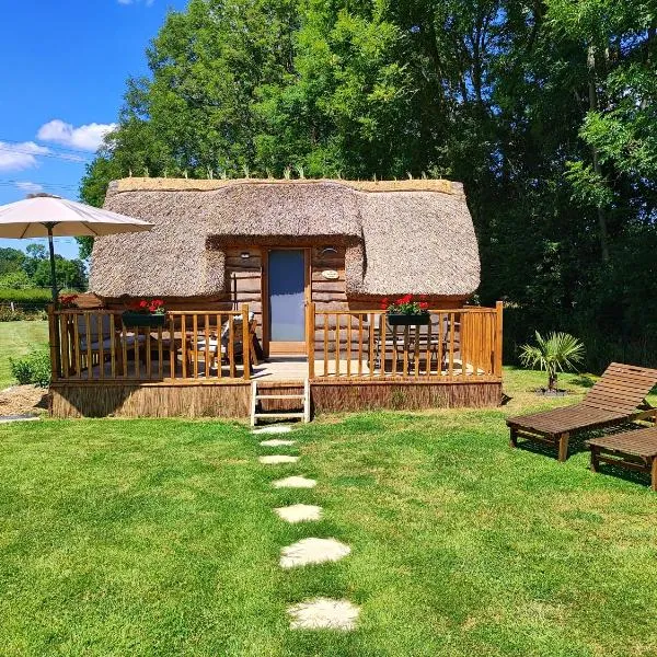 Les Mini-Chaumières，位于Saint-Martin-Saint-Firmin的酒店