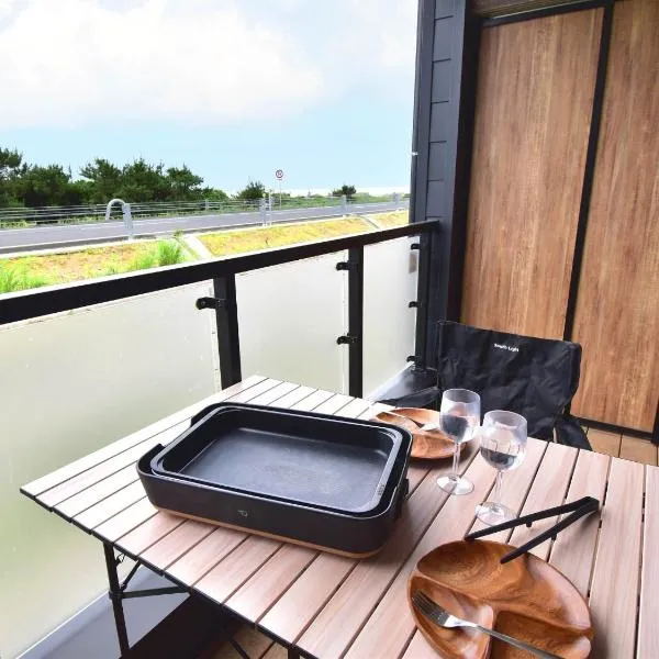 Rakuten STAY MOTEL Kujukurihama Katakai 203 1LDK with BBQ terrace，位于Kujukuri的酒店