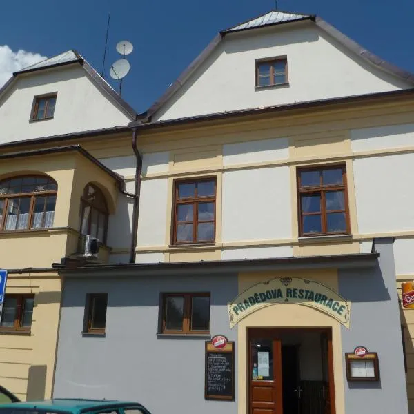 普拉迪德耶塞尼克酒店，位于Horní Lipová的酒店