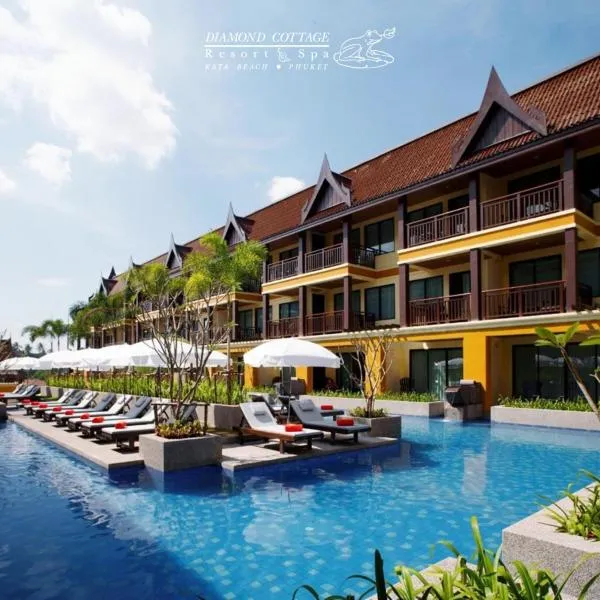 Diamond Cottage Resort & Spa - SHA Extra Plus，位于卡伦海滩的酒店