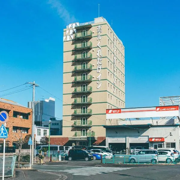 吴竹挂川旅馆，位于Ieyama的酒店