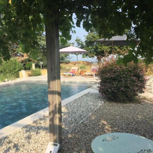 Chambre d’hôtes de La Plano，位于Saint-Jean-de-Marcel的酒店