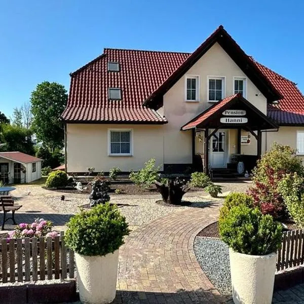 Pension Hanni，位于Garz-Rügen的酒店