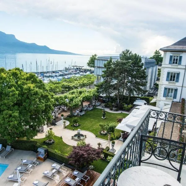 Grand Hotel du Lac - Relais & Châteaux，位于Granges的酒店