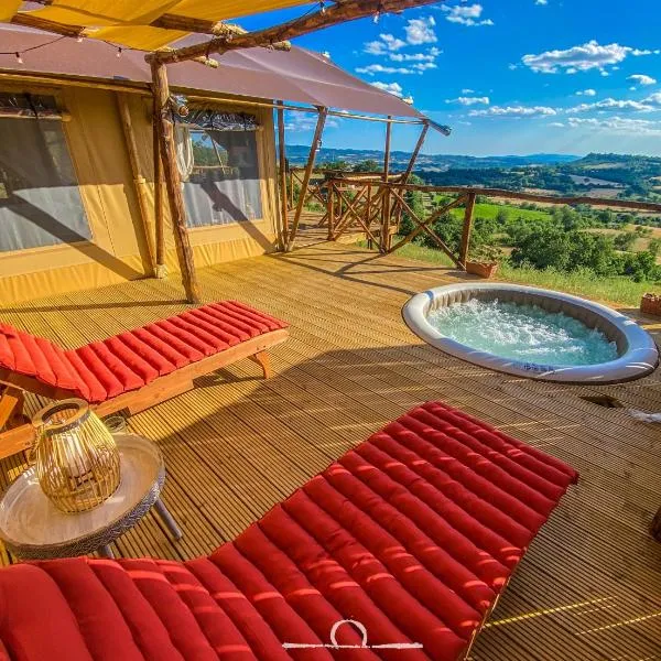 TERRA - Saturnia tented lodges，位于萨杜勒尼亚的酒店